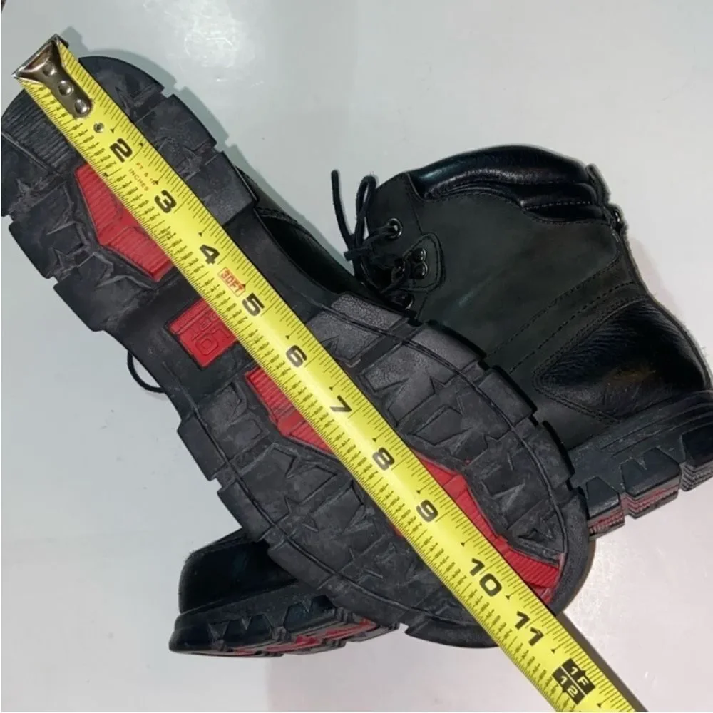 Polo Sport Ralph Lauren Black Leather Men's Boots Size 9D Original ($189)